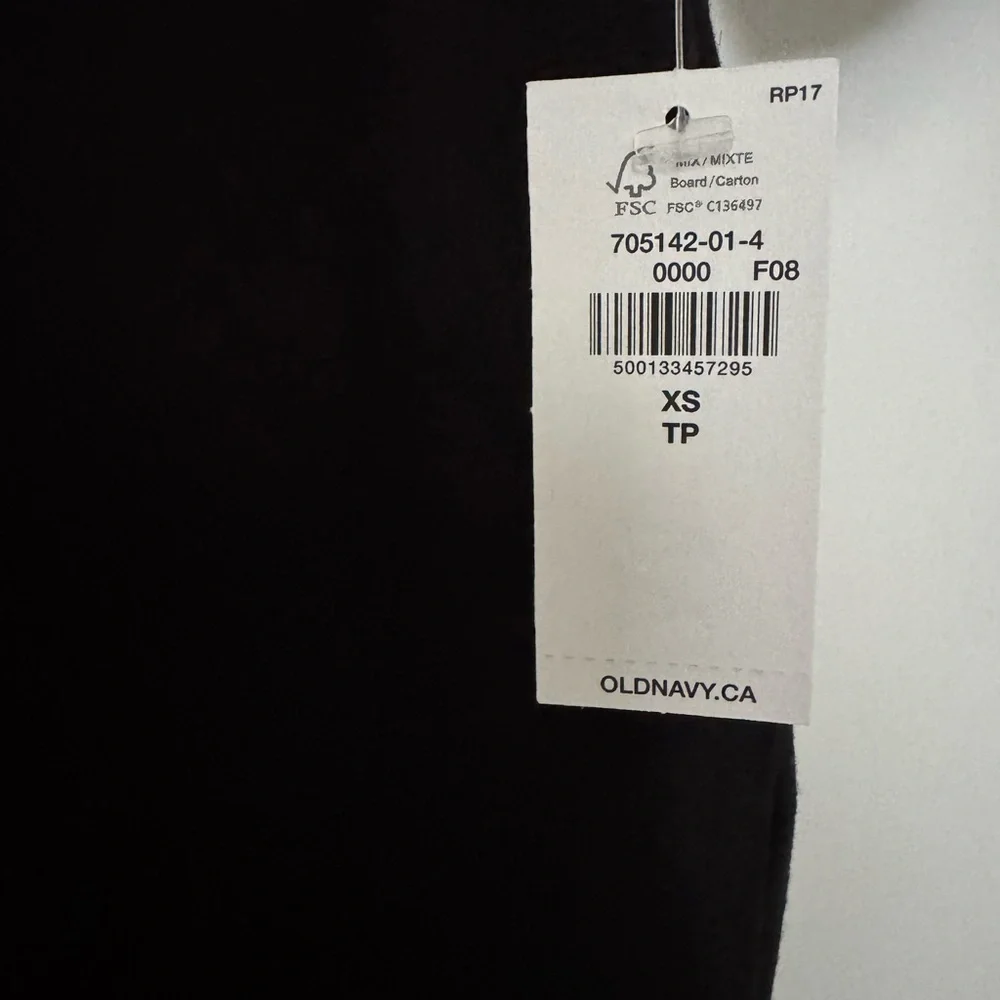 Old Navy Crew Neck Black T-Shirt Dress - Picture 3 of 5